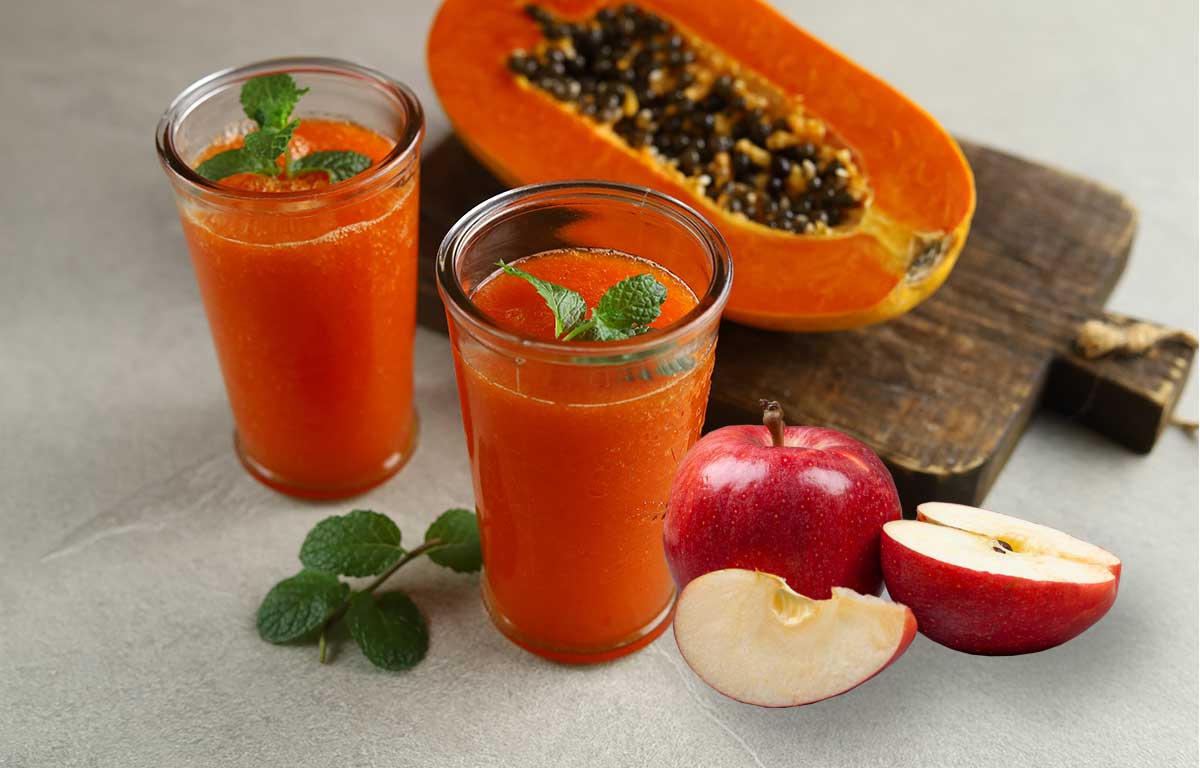 Papaya Apple Juice